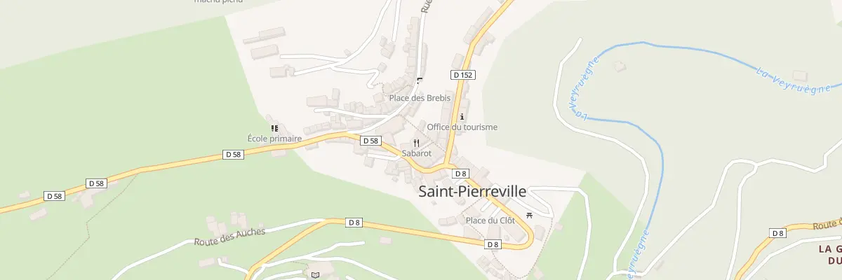 Plan du 5026 Le Bourg à Saint-Pierreville