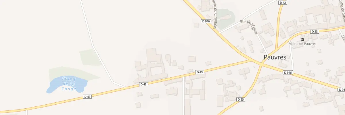 Plan du 10 Rte de Juniville à Pauvres