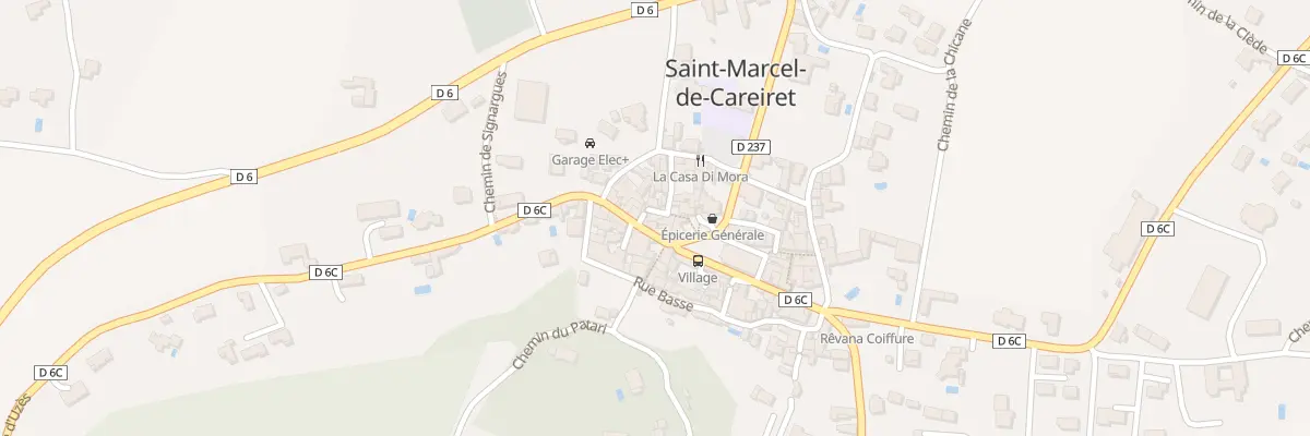 Plan du 5071 Rte d’Uzès à Saint-Marcel-de-Careiret