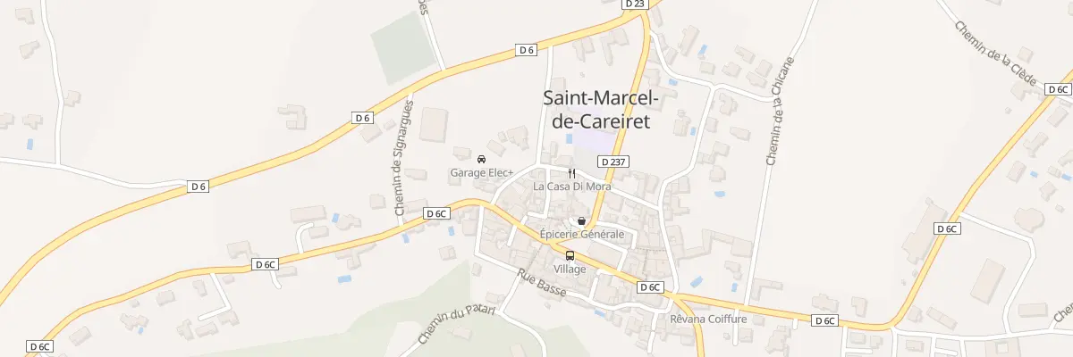 Plan du 5386 Rue Anciennes Ecoles à Saint-Marcel-de-Careiret