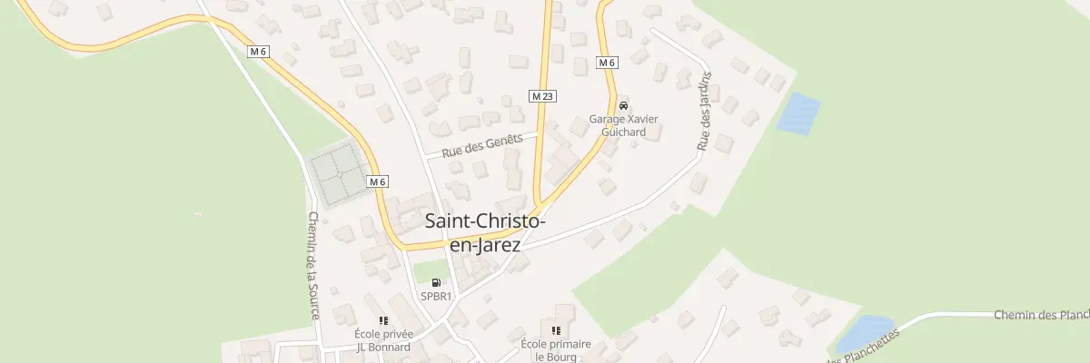 Plan du 27 Rte de la Combe à Saint-Christo-en-Jarez