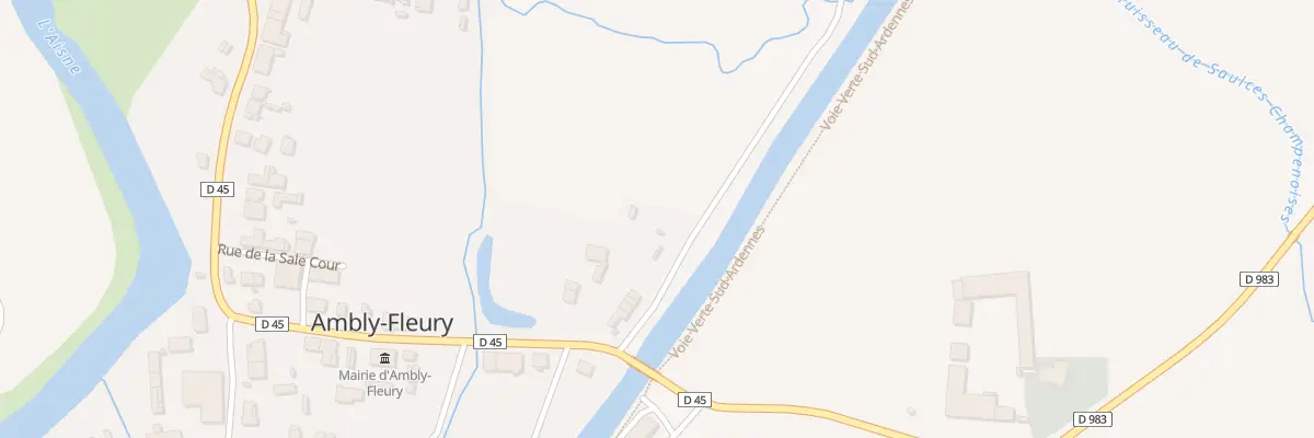 Plan du 5109 Rue du Canal à Ambly-Fleury