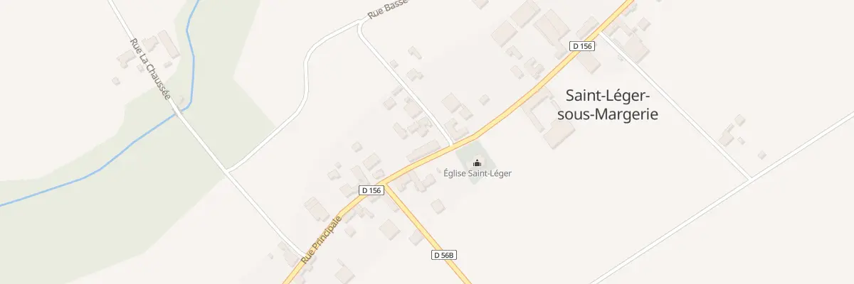 Plan du 14 Rue Principale à Saint-Léger-sous-Margerie