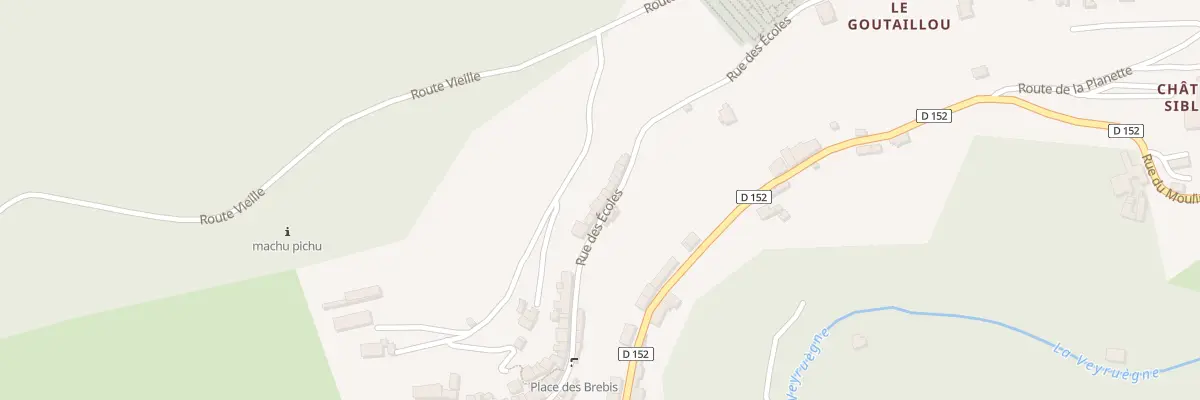 Plan du 5042 Le Couvent à Saint-Pierreville