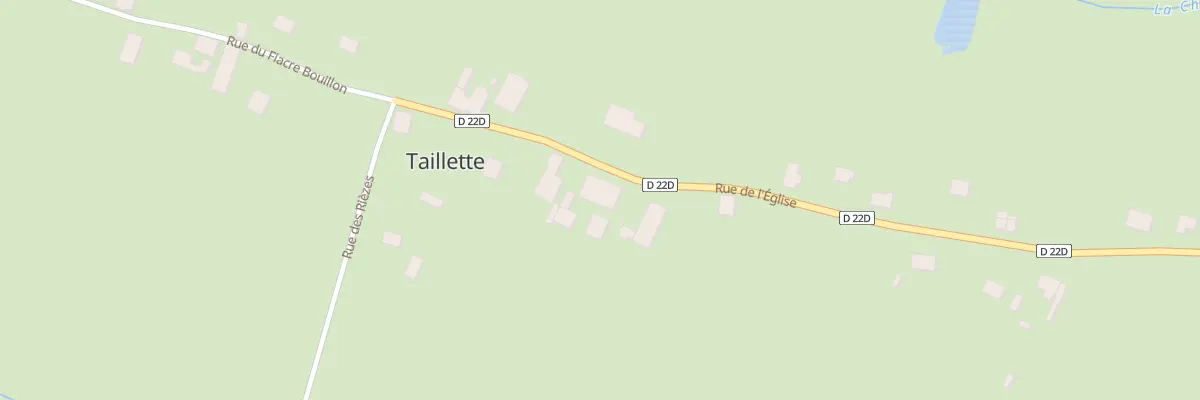 Plan du 4 Rue de l’Eglise à Taillette