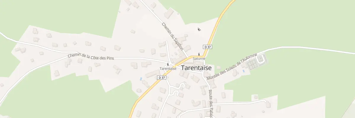 Plan du 6 Che de la Côte des Pins à Tarentaise