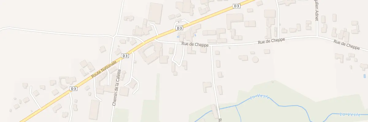 Plan du 249 Rue de la Cheppe à Courtisols