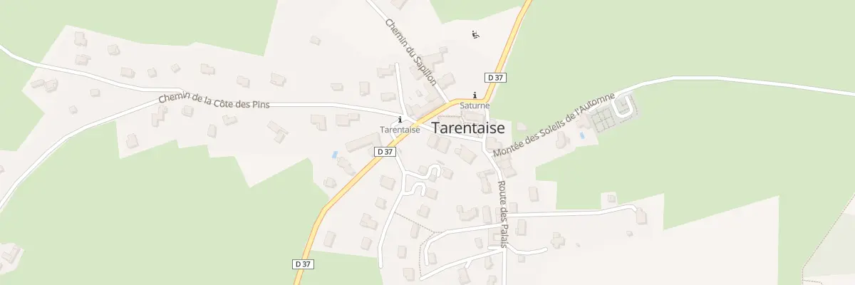 Plan du 2 Rue Charles Exbrayat à Tarentaise