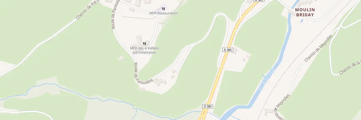 Plan du 1170 Rte de Panissière à Lamure-sur-Azergues