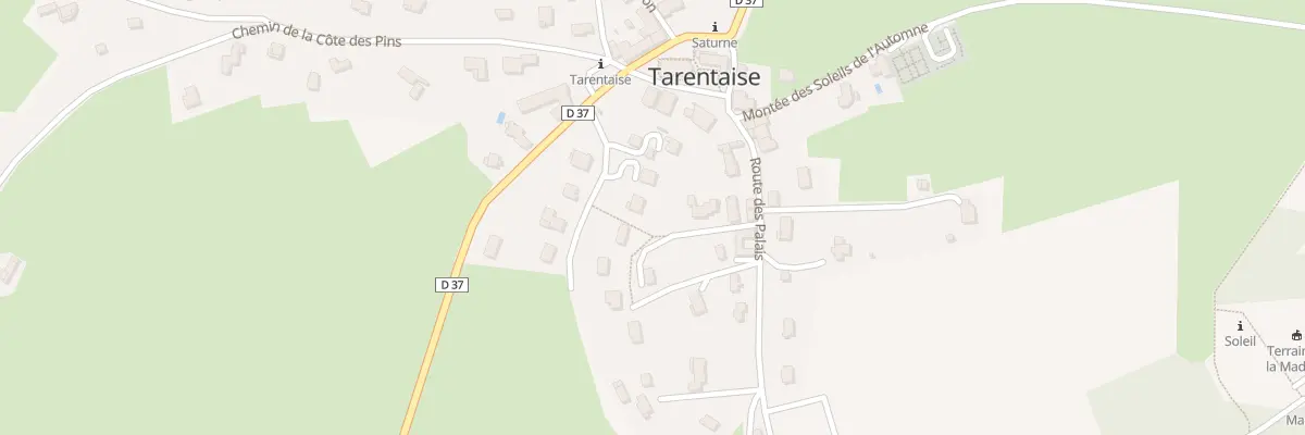 Plan du 5 Che de la Lumiere du Matin à Tarentaise