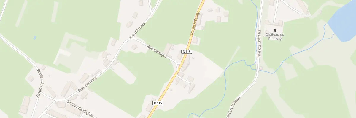 Plan du 2 Rue Canagot à Clomot