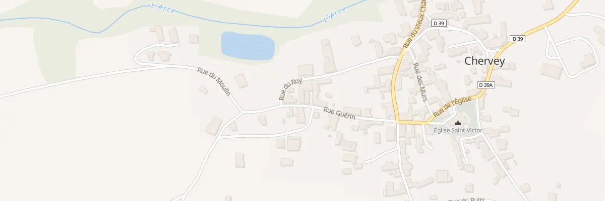 Plan du 2 Rue de la Riviere à Chervey