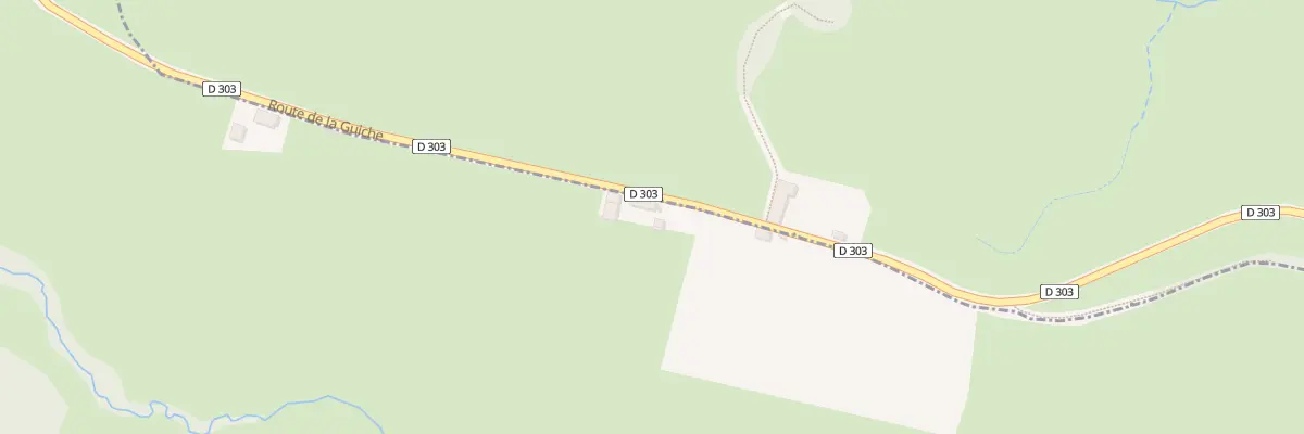 Plan du 3 Rte de la Guiche à Saint-Martin-de-Salencey
