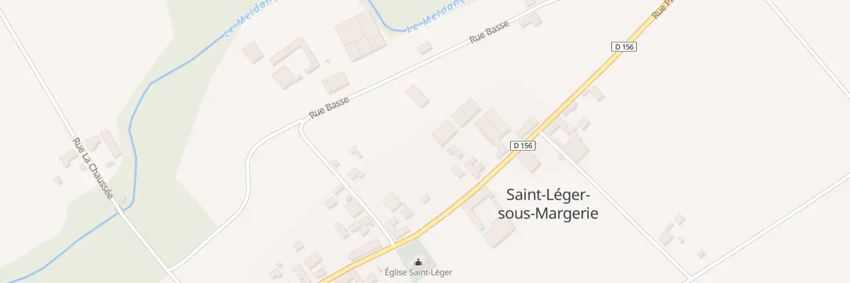 Plan du 20 Rue Principale à Saint-Léger-sous-Margerie