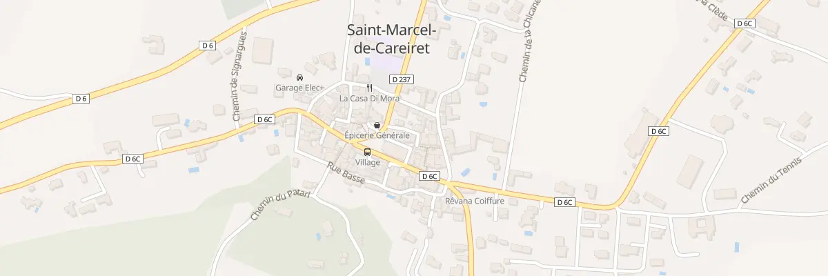 Plan du 5323 Rue de l’Eglise à Saint-Marcel-de-Careiret