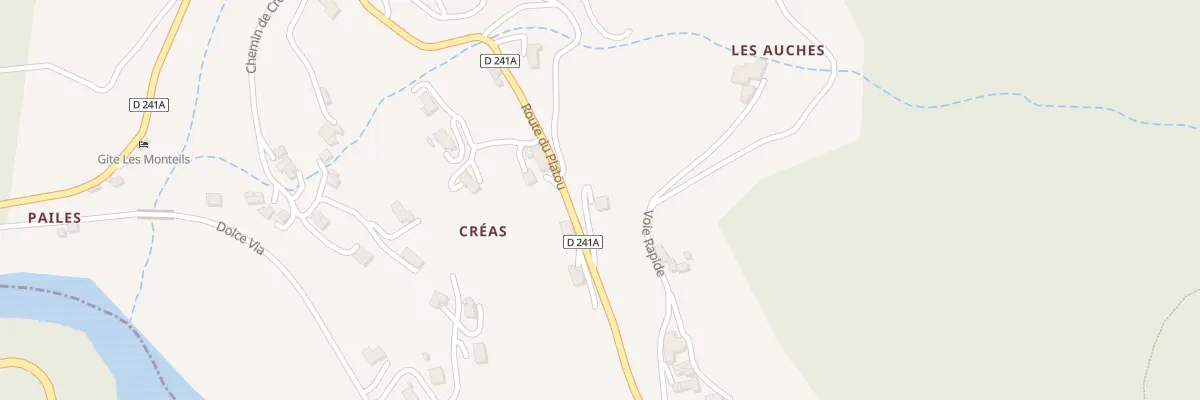 Plan du 5157 Creas à Belsentes