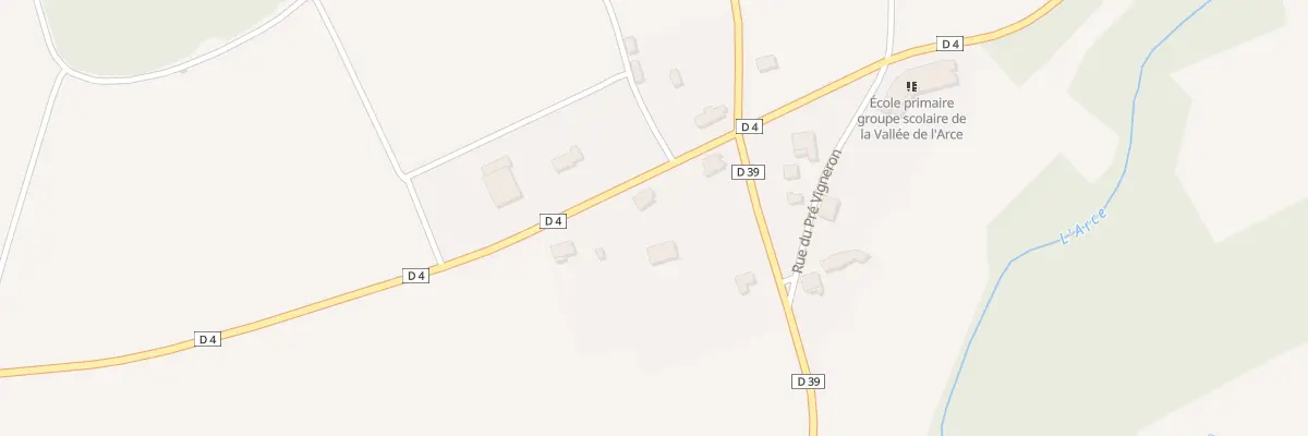 Plan du 4 Rue des Tilleuls à Chervey