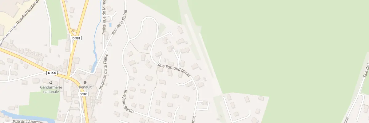 Plan du 9 Rue Edmond Rimet à Arnay-le-Duc