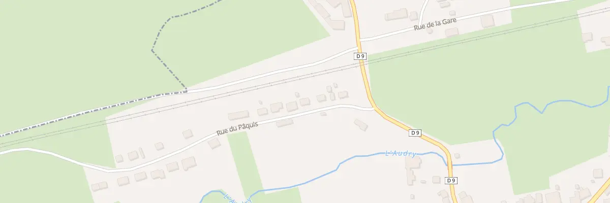 Plan du 5164 Le Paquis à Rouvroy-sur-Audry
