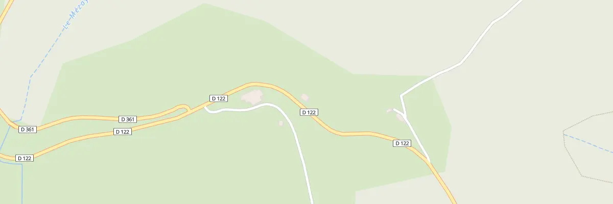 Plan du 370 Rte du Chaumel à Pourchères
