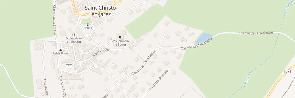 Plan du 11 Che des Planchettes à Saint-Christo-en-Jarez