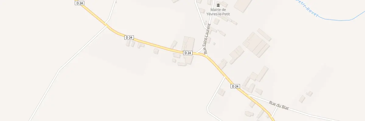 Plan du 15 Rue des Vieilles Vignes à Yèvres-le-Petit