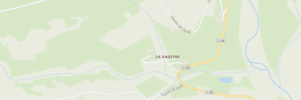 Plan du 175 Che de Gageyre à Labatie-d’Andaure
