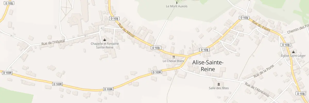 Plan du 19 Rue du Miroir à Alise-Sainte-Reine