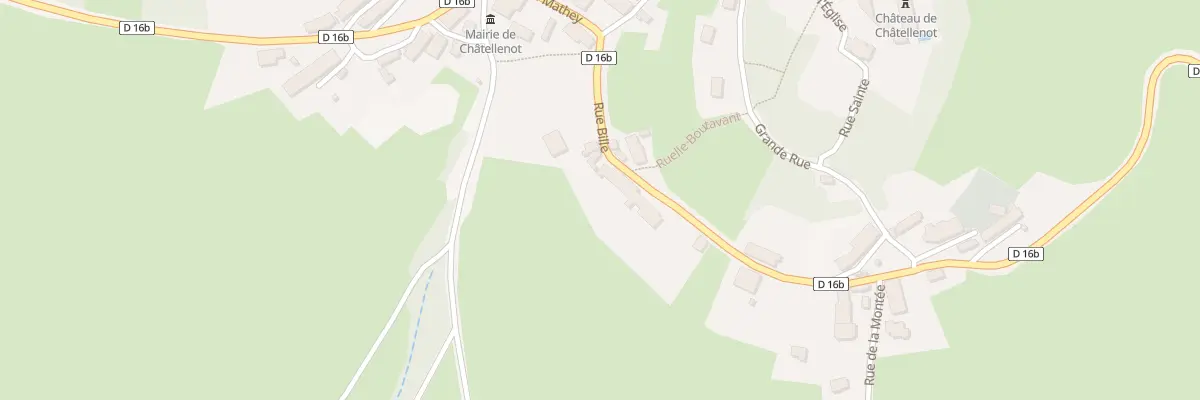 Plan du 14 Rue Bille à Châtellenot