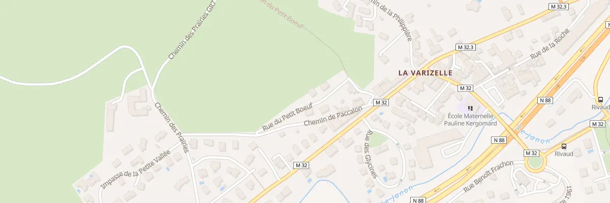 Plan du 12 Che de Pacalon à Saint-Chamond