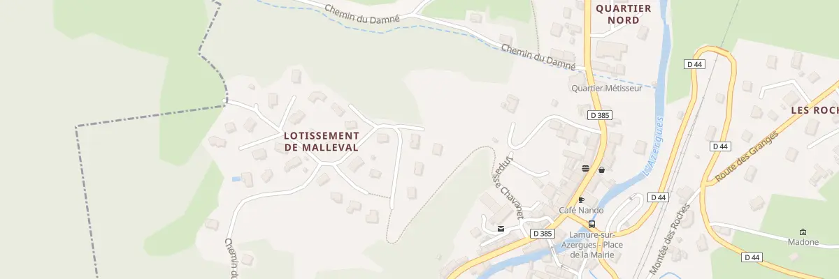 Plan du 22 Imp de la Rosée à Lamure-sur-Azergues