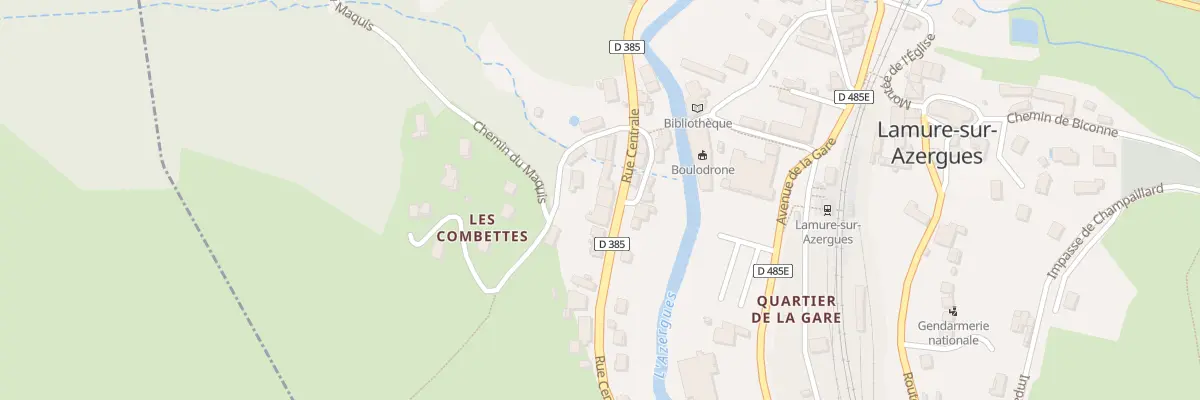 Plan du 774 Rue Centrale à Lamure-sur-Azergues