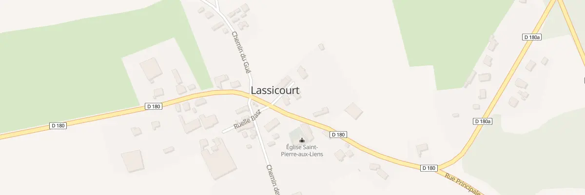 Plan du 2 Pl de la Mairie à Lassicourt