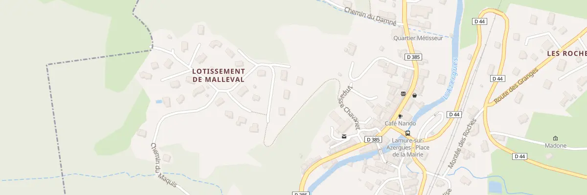 Plan du 127 Imp des Écureuils à Lamure-sur-Azergues