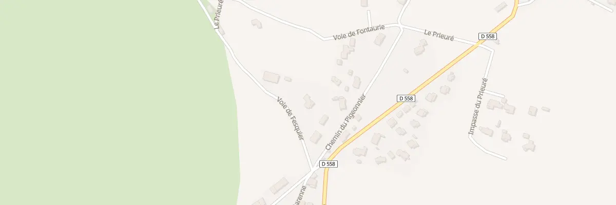 Plan du 262 Voie du Pigeonnier à Villeneuve-de-Berg