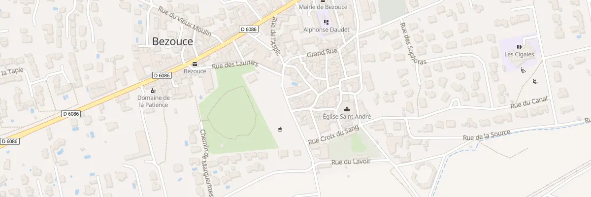 Plan du 7 Av de la Madone à Bezouce