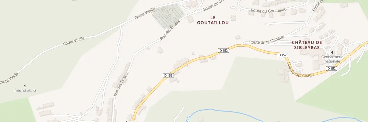 Plan du 5157 Le Bourg à Saint-Pierreville