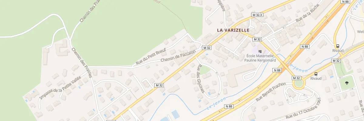 Plan du 26T Rte de la Varizelle à Saint-Chamond