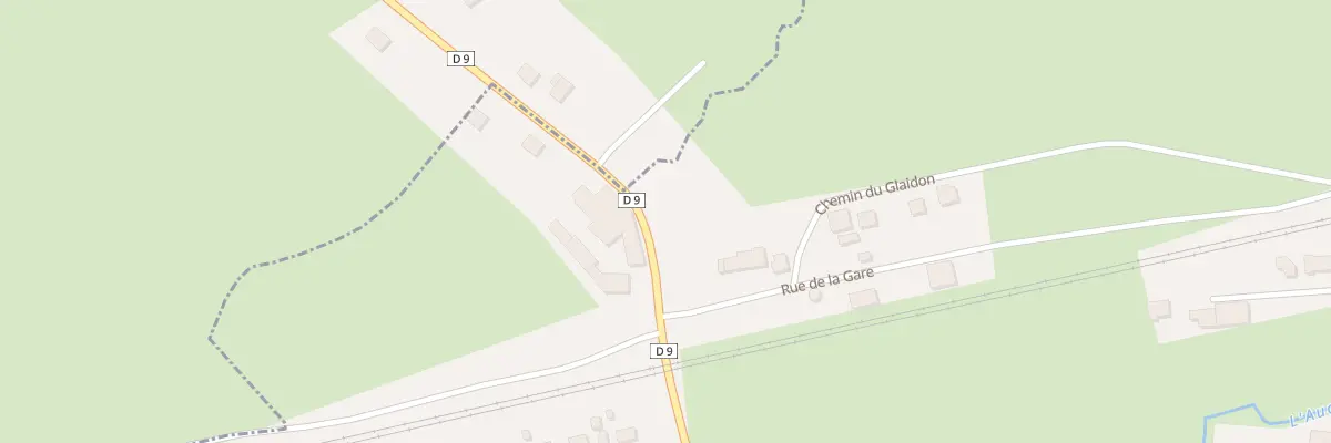Plan du 50 Rte de l’Echelle à Rouvroy-sur-Audry