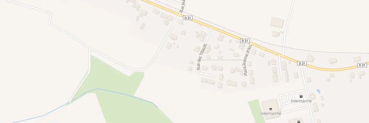 Plan du 10 Rue des Tilleuls à Amagne