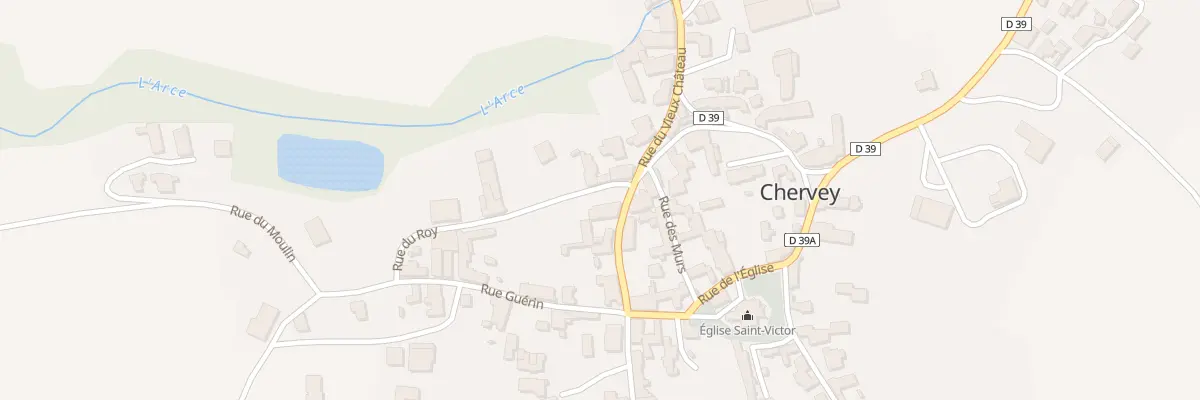 Plan du 22 Rue du Vieux Chateau à Chervey
