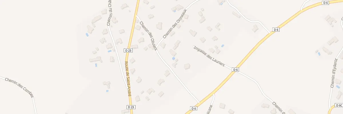 Plan du 5292 Che des Oliviers à Saint-Marcel-de-Careiret