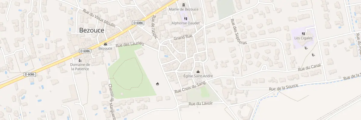 Plan du 7 Rue Francois 1 à Bezouce