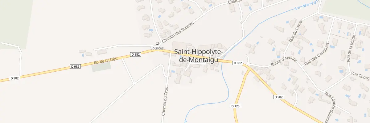 Plan du 5030 Le Village à Saint-Hippolyte-de-Montaigu