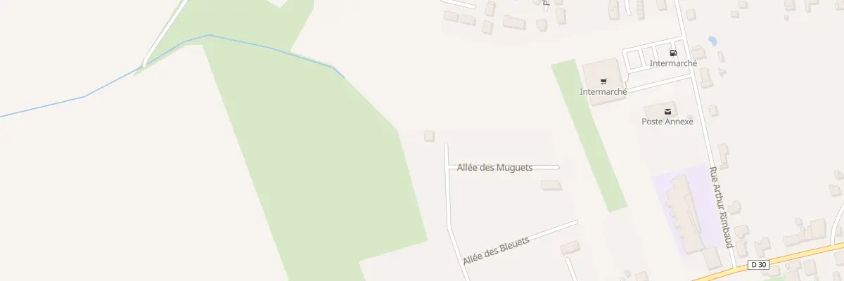Plan du 11 Rue des Tulipes à Amagne