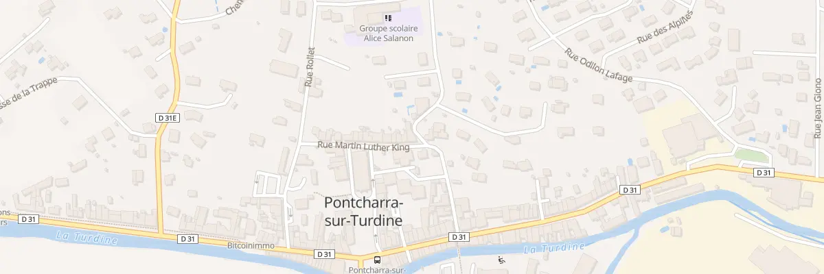 Plan du 25 Rue Martin Luther King à Vindry-sur-Turdine