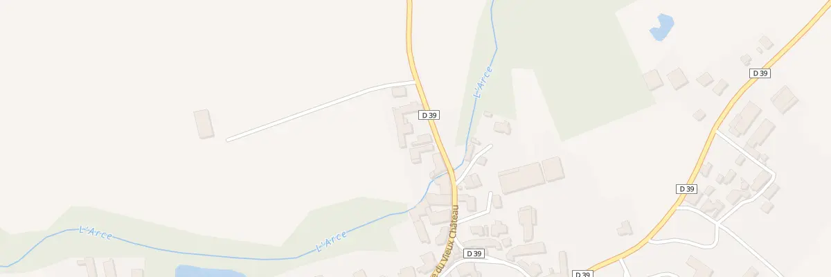 Plan du 4 Rue du Vieux Chateau à Chervey
