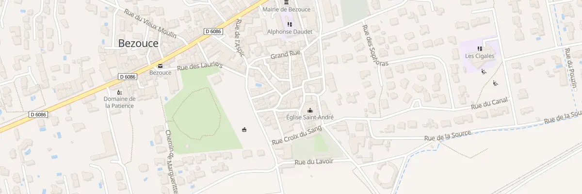 Plan du 4 Rue Reine Claude à Bezouce