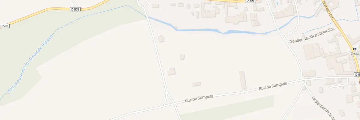 Plan du 11 Petite Voie de Sompuis à Maisons-en-Champagne