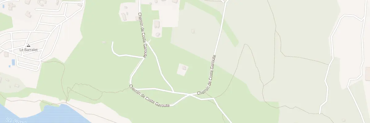 Plan du 3 Rue de Coste Garoute à Collias
